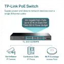 Tp-lınk Sg1428pe, 28 Port, Gigabit, Poe+ 250w, 2 Port Gigabit Sfp, Rackmount, Yönetilebilir, Switch