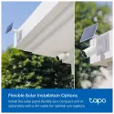 Tp-lınk Tapo Tc82 Kıt (c410 Kıt), 2k, 3,0mpix, Dış Mekan, Ip65, Wifi, 9mt. Renkli Gece Görüşü, İki Yönlü Ses, Güneş Enerjili Güvenlik Kamerası Kiti