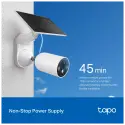 Tp-lınk Tapo Tc85 Kıt (c425 Kıt), 2k Qhd, 4,0mpix, Dış Mekan, Ip66, Wifi, 15mt. Renkli Gece Görüşü, İki Yönlü Ses, Yapay Zeka Destekli, Güneş Enerjili Güvenlik Kamerası Kiti