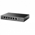 Tp-lınk Tl-sg1006pp, 6 Port, Gigabit, 4 Port Poe 64w, Yönetilemez, Metal Kasa, Masaüstü Switch