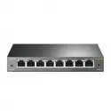 Tp-lınk Tl-sg108e, 8 Port, Gigabit, Easy Smart, Yönetilebilir, Metal Kasa, Masaüstü Switch