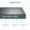 Tp-lınk Tl-sg1218mp 18port 10/100/1000 Yönetilemez Poe Swıtch