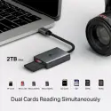 Tp-link Ua430c Usb Tip-c=>sd&tf 3.0 Adaptör