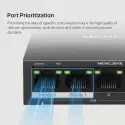 Tp Mercusys Ms105gp 5li 4üpoe Gigabit Switch