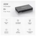 Tp Mercusys Ms110p 10lu 8i Poe Switch
