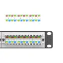 Unıtek Cat6 Utp 24 Port Rj45 Patch Panel (t003a)