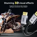 Unıtek Dısplay Port 2.1 Kablo 3mt 16k (c1626gy-3m)