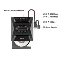 Unıtek Harici Dvd-rw Usb Type-c/a+5in1 Dock T1037a