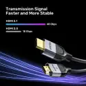 Unıtek Hdmı2.1 Kablo 5mt 8k&60hz (c11086gy-5m)