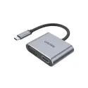 UNITEK  MST MONİTÖR4-IN-1 USB-C HUB (D1049A)