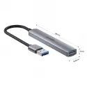 UNITEK TYPE-A TO 4 PORT USB (USB3.0+USB2.0) H1208A
