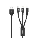Unıtek Usb-a 3in1 Hızlı Şarj 1.2mt 2.4a (c14049bk)