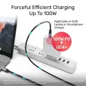 UNITEK USB-C 3.2 KABLO 1MT 10GBPS 4K (C14082ABK)