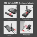 Unıtek Usb-c To M.2 Nvme+sata Iıı Dönüştür(s1232a)