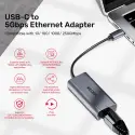 UNITEK USB TYPE-C TO 5GBPS ETHERNET ADAPTÖR (U1343AGY01)