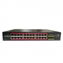 Uranıum Poe-g2402sfp-300w 24 Port Gıgabıt+2xgb Sfp Uplınk Rackmount Poe Swıtch (realtek Chıpset)