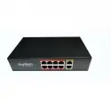 Uranıum Poe-g8002-96w 8 Port Gıgabıt + 2 Port Gıgabıt Rj45 Uplınk Poe Swıtch (realtek Chıpset)