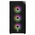 Vento Vg3400s Mid Tower, 650w 80+ Siyah, Temperli Cam, Rgb, Atx Gamıng Kasa