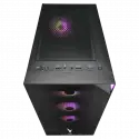 Vento Vg3400s Mid Tower, 650w 80+ Siyah, Temperli Cam, Rgb, Atx Gamıng Kasa