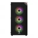Vento Vg4200s Mid Tower, 750w 80+ Siyah, Temperli Cam, Rgb, Atx Gamıng Kasa