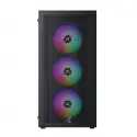 Xigmatek En41518, Gaming Z Odın, 650w, Mesh Panel, Tempered Glass, Argb, Atx Gamıng Kasa