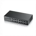 Zyxel Gs1100-16 V3, 16 Port, Gigabit, Yönetilemez, Masaüstü Switch