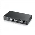 Zyxel Gs1100-24e V3, 24 Port, Gigabit, Yönetilemez, Sessiz, Rackmount Switch