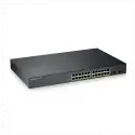 Zyxel Gs1900-24hp V2, 24 Port, Gigabit, Poe 170w, 2 Port Gigabit Sfp, Yönetilebilir, Rackmount Switch