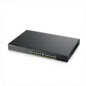 Zyxel Gs1900-24hp V2, 24 Port, Gigabit, Poe 170w, 2 Port Gigabit Sfp, Yönetilebilir, Rackmount Switch