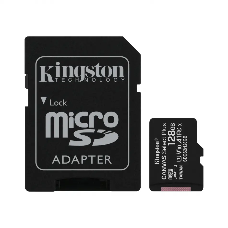 128gb Mıcro Sd Select Plus Kıngston Sdcs2/128gb