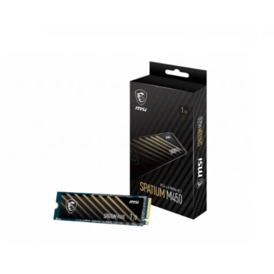 1tb Msı Ssd Spatıum M450 Nvme M.2 3600/3000mb/s