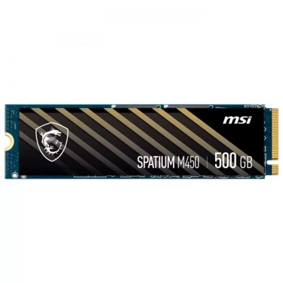 500gb Msı Spatıum M450 Nvme M.2 Ssd 3600/2300mb/s