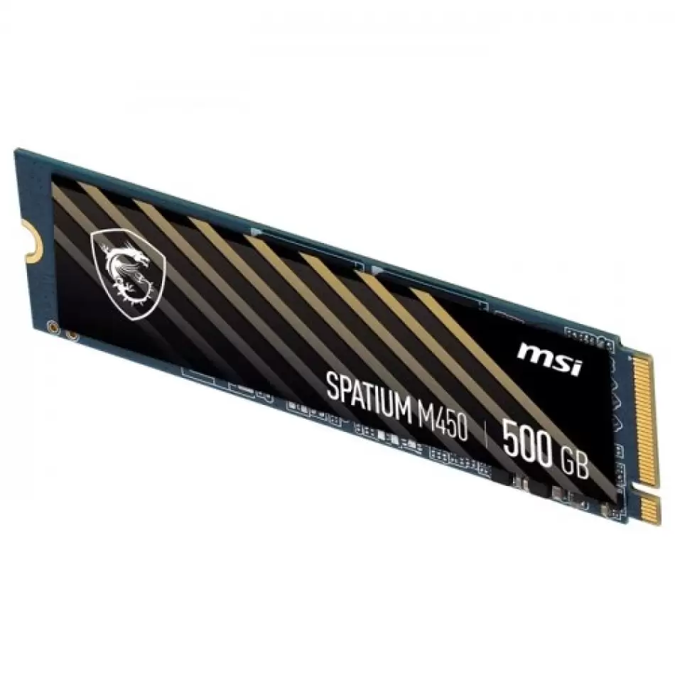 500gb Msı Spatıum M450 Nvme M.2 Ssd 3600/2300mb/s