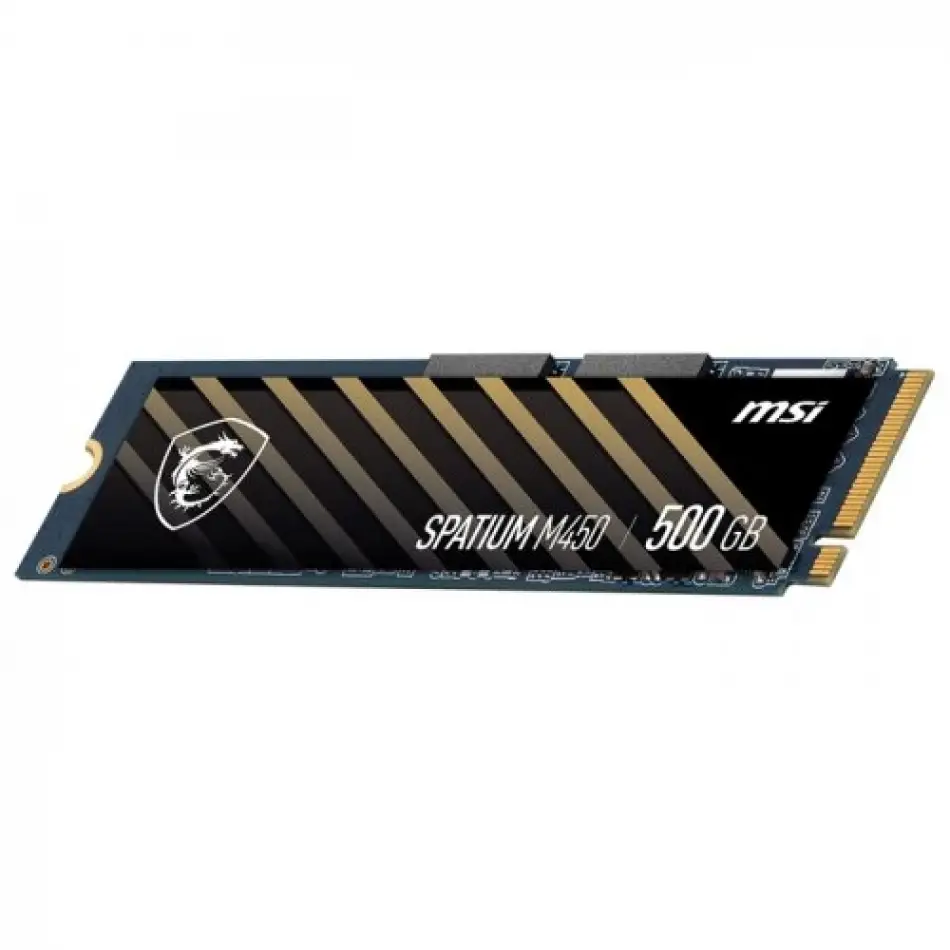 500gb Msı Spatıum M450 Nvme M.2 Ssd 3600/2300mb/s