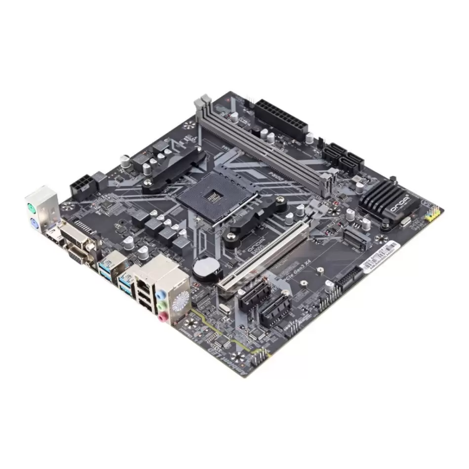 Arktek Alpha Force, Ak-b450m Eg, 2xddr4, M.2, D-sub, Dvı, Hdmı, Am4 Soket Anakart