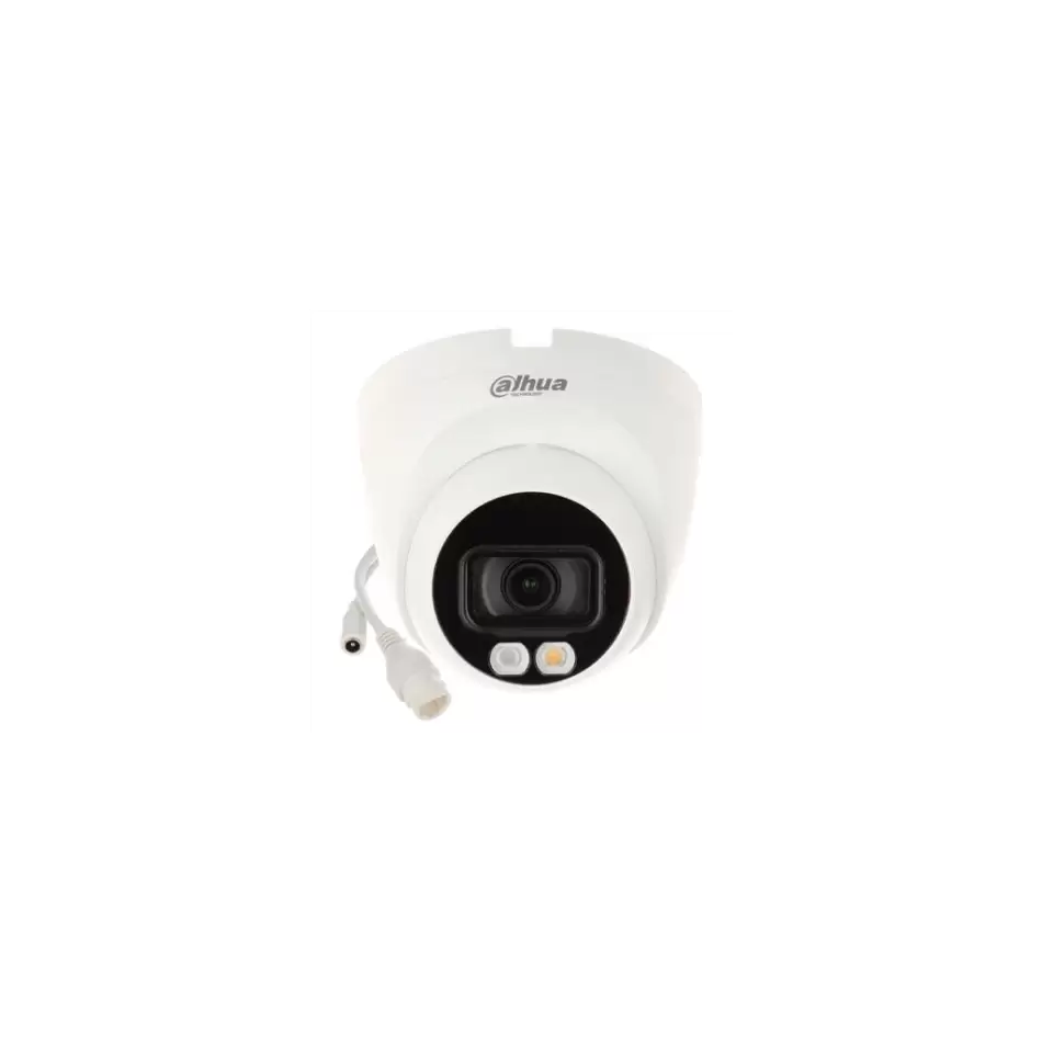 Dahua Ipc-hdw1249t-s-ıl, 2mpix, 2,8mm Lens, Sd Kart, Smart Dual Light, H265+, 30mt Gece Görüşü, Dahili Mikrofon, Ip67, Poe Dome Ip Kamera