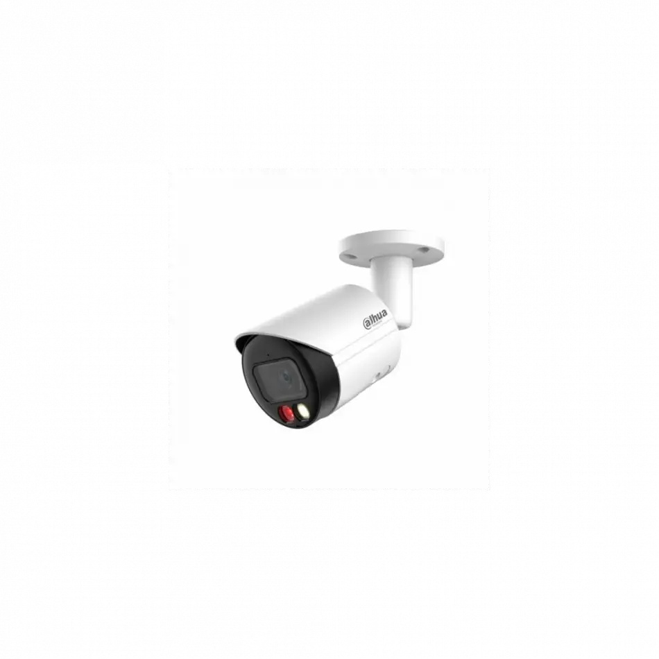 Dahua Ipc-hfw1249s-s-ıl, 2mpix, 3,6mm Lens, Sd Kart, Smart Dual Light, H265+, 30mt Gece Görüşü, Dahili Mikrofon, Ip67, Poe Bullet Ip Kamera