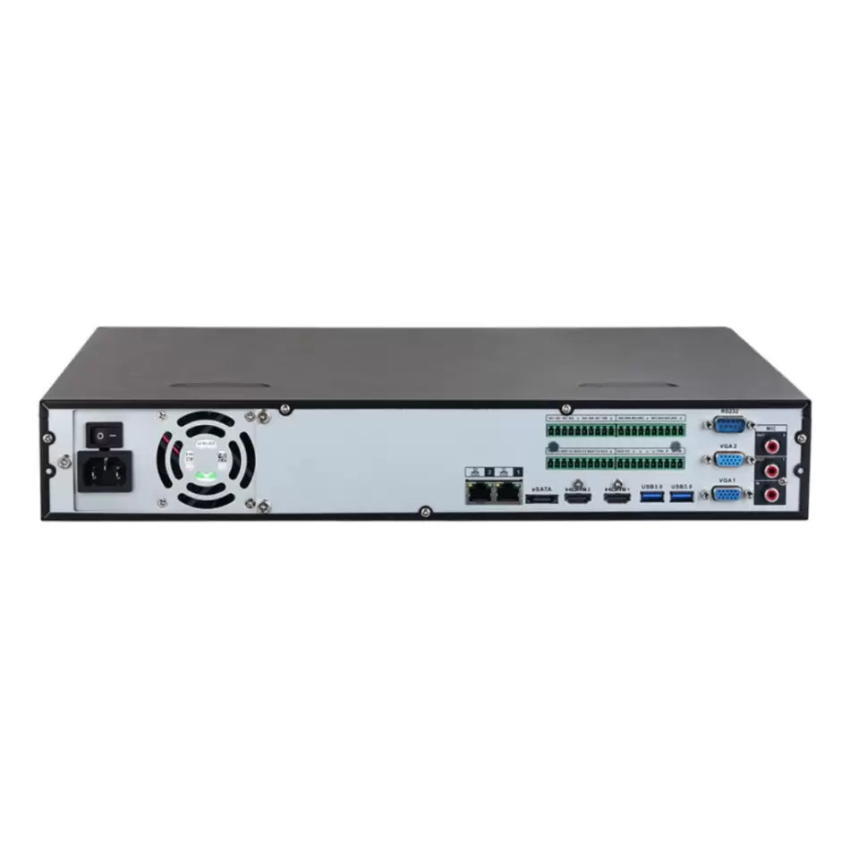 Dahua  Nvr5432-eı, 32kanal, 32mpix, H265+, 4 Hdd Desteği, 1080p Kayıt, 384mbps Bant Genişliği, 2 Port Gigabit Lan, Nvr