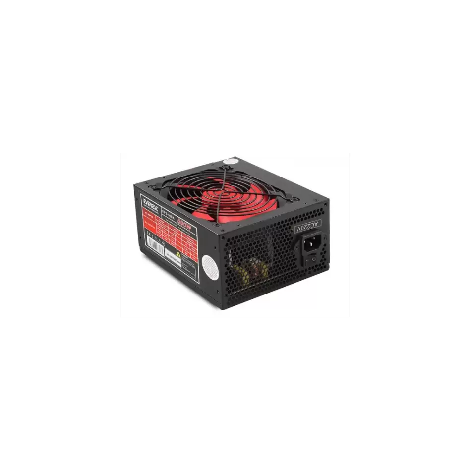 Everest Eps-500a, 500w, 12cm Fan, Atx, Gamıng Power Supply (psu)