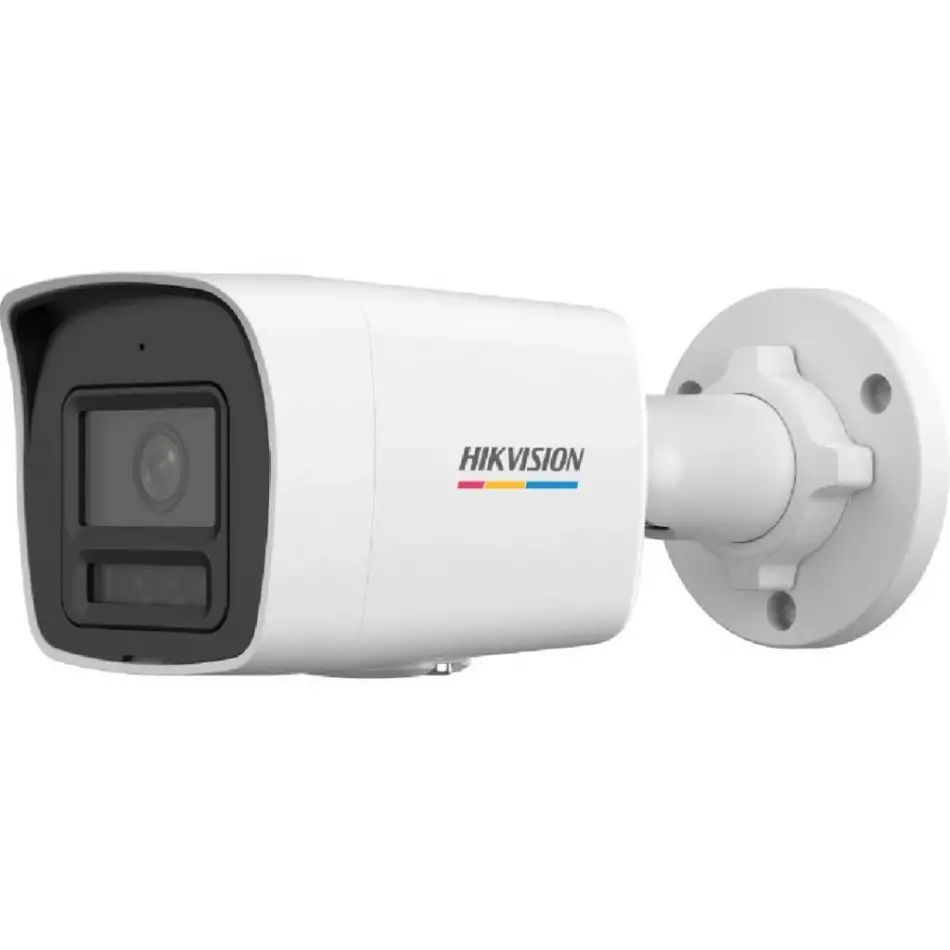 Hıkvısıon Ds-2cd1027g2h-lıuf 2mpix, 4mm Lens, H265+, 30mt Gece Görüşü,color Vu Lite, Smart Hybrid Light,  Full Time Color, Dahili Mikrofon, Metal Kasa Bullet Ip Kamera