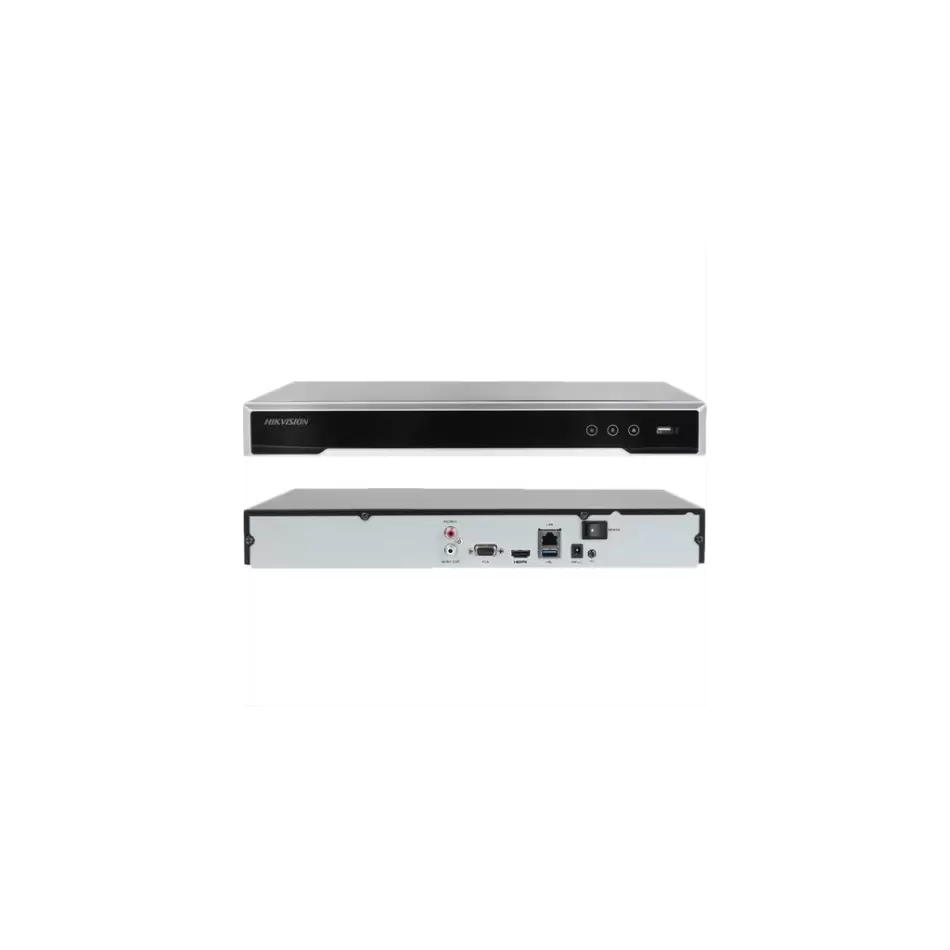 Hıkvısıon Ds-7616nı-Q2, 16kanal, 8mpix, H265+, 2 Hdd Desteği, 2160p Kayıt, 160mbps Bant Genişliği, Metal Kasa, Nvr
