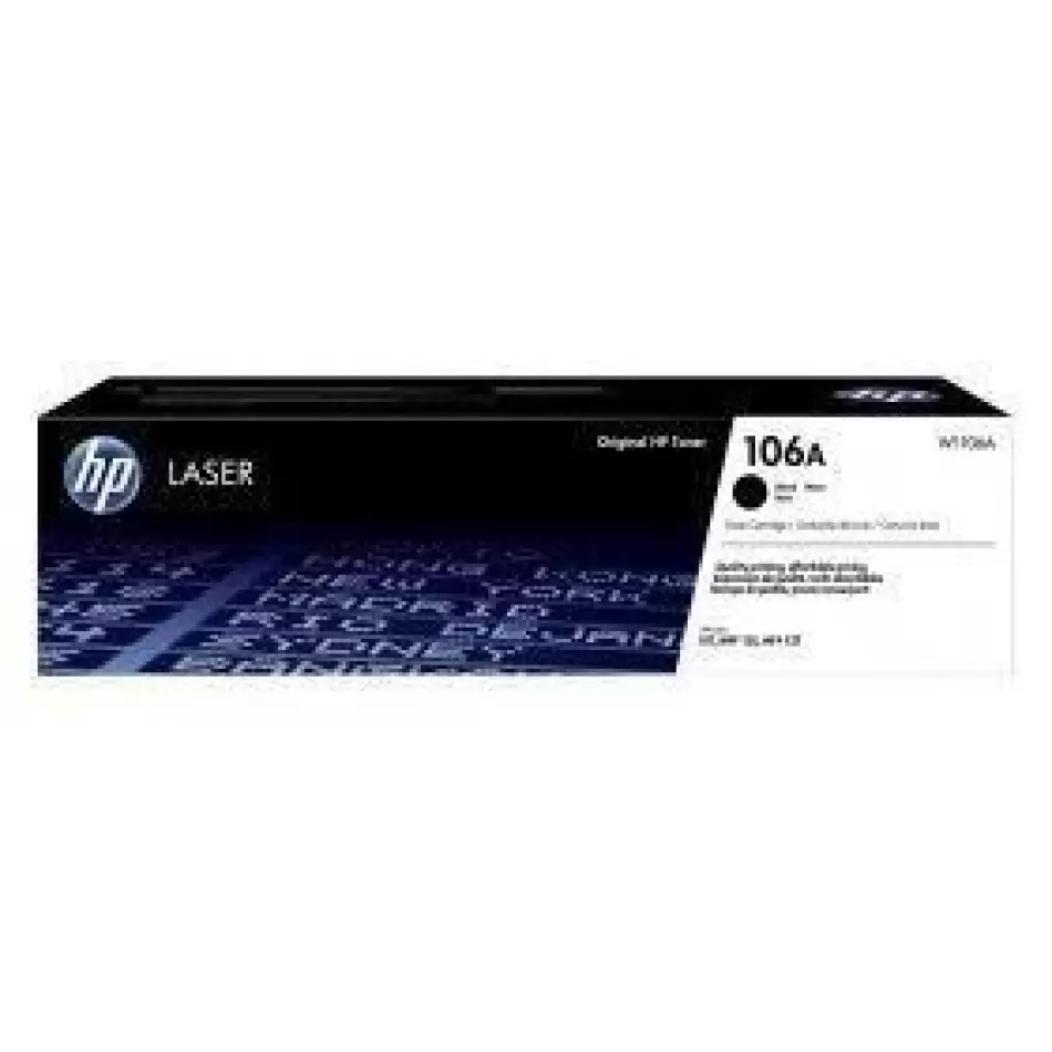 Hp W1106a (106a) Sıyah Toner 1.000 Sayfa
