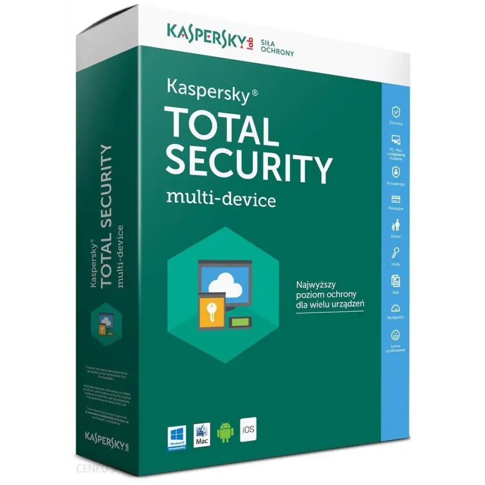 Kaspersky Total Securıty 3 Kullanıcı 1 Yıl
