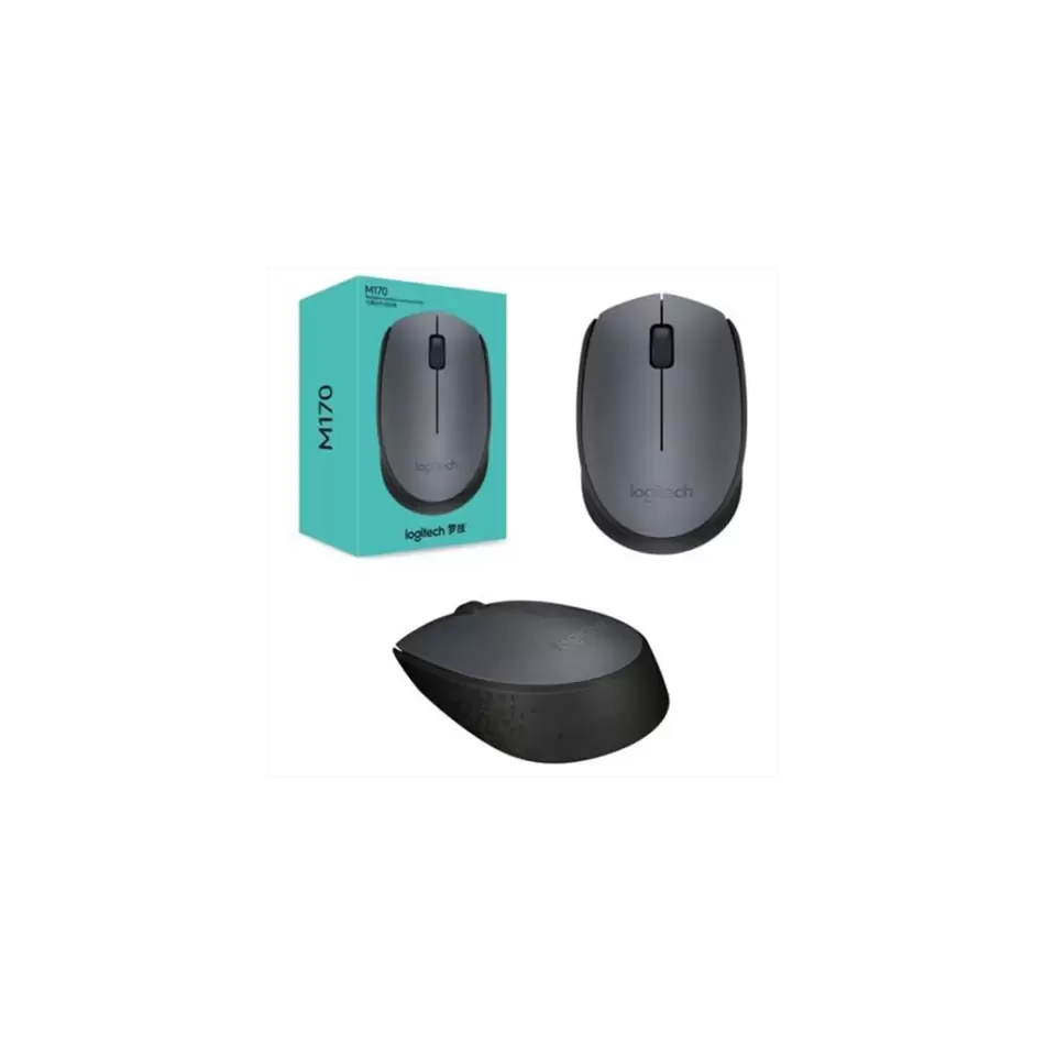 Logıtech 910-004424, M171 Siyah, Usb Nano 2,4g Kablosuz, 1000dpi, Optik, 3 Tuşlu, 12ay Pil Ömrü, Mouse