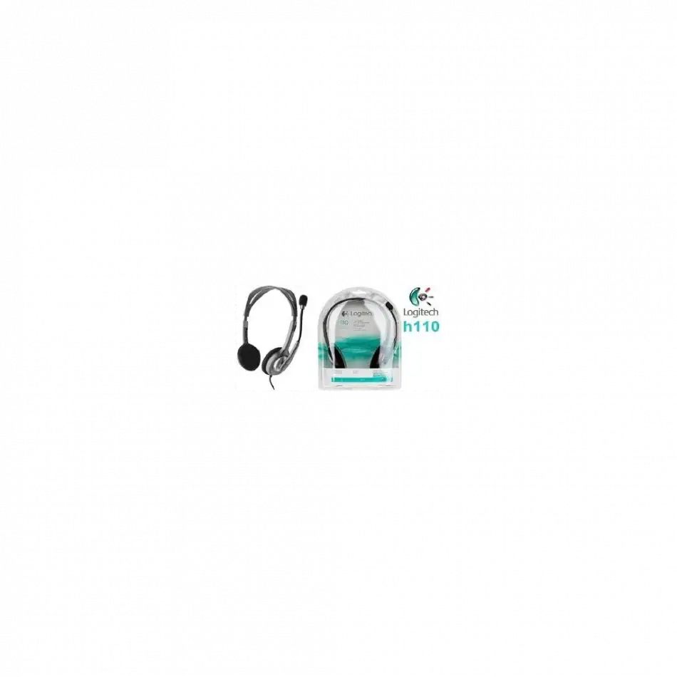Logıtech H110, 981-000271, 3,5mm Jac, Çağrı Merkezi, Ofis, Toplantı, Konuşmacı Tipi, Microfonlu Kulaklık