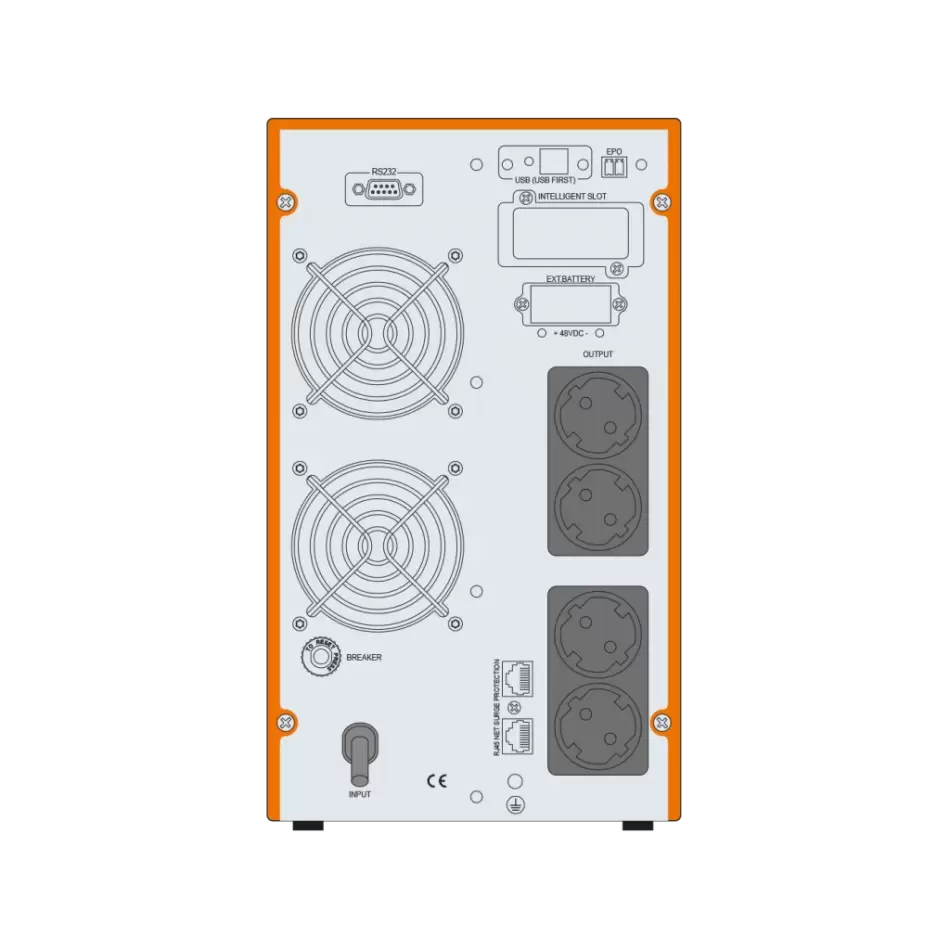 Makelsan Powerpack Se 3 Kva Online Ups(6x9a Akü)