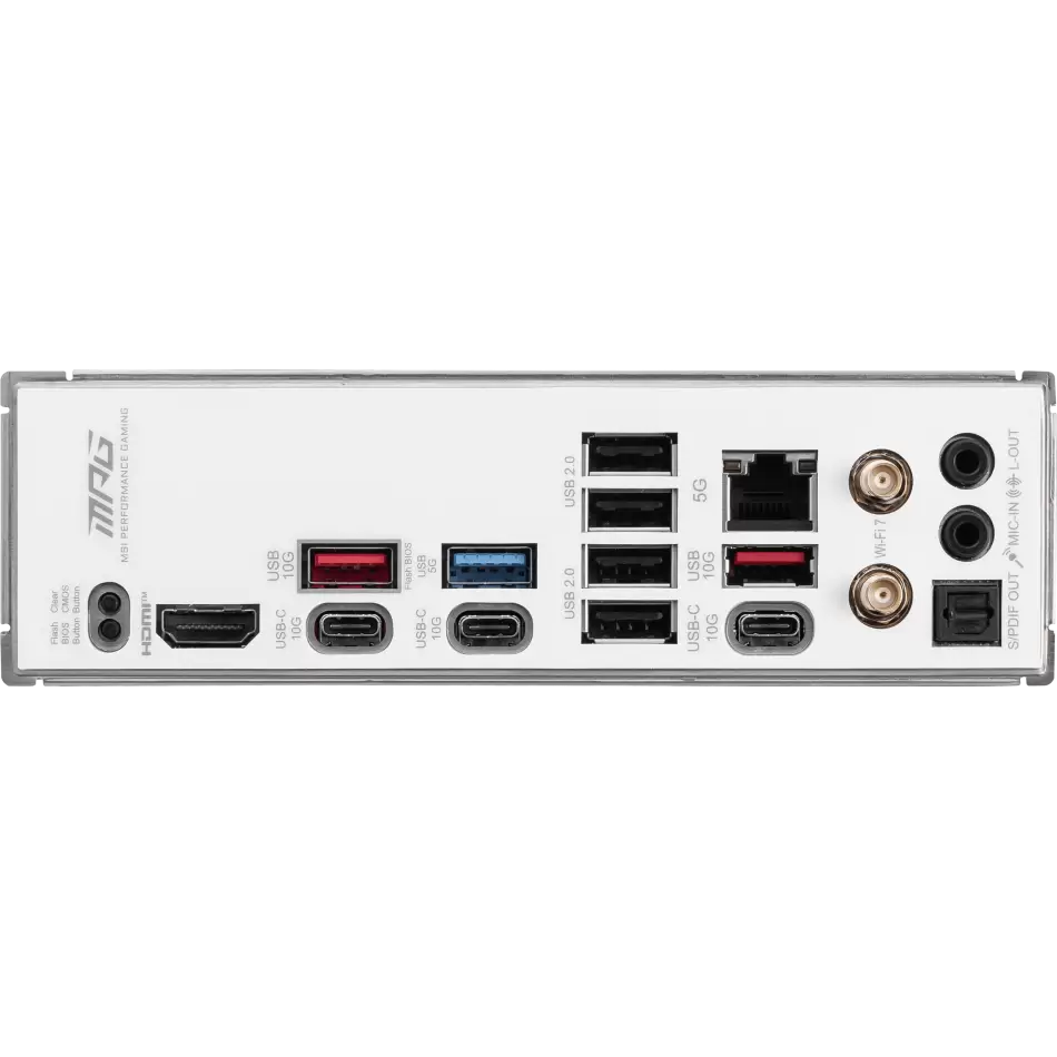Msı Mpg B850 Edge Tı Wıfı Am5 Ddr5 8400mhz(oc) Hdmı 4x M.2 Usb 10gbs 5g Lan Wı-fı 7 Atx