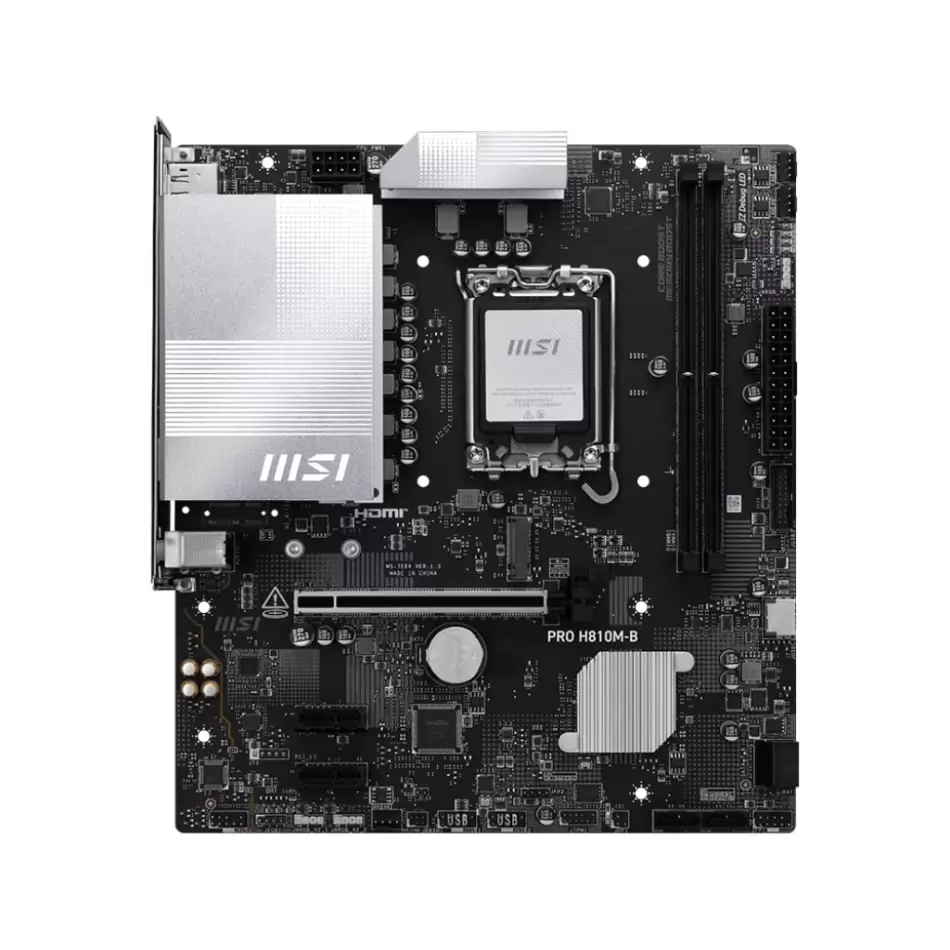 Msı Pro H810m-b Ddr5 6400mhz (oc) M.2 Matx 1851p