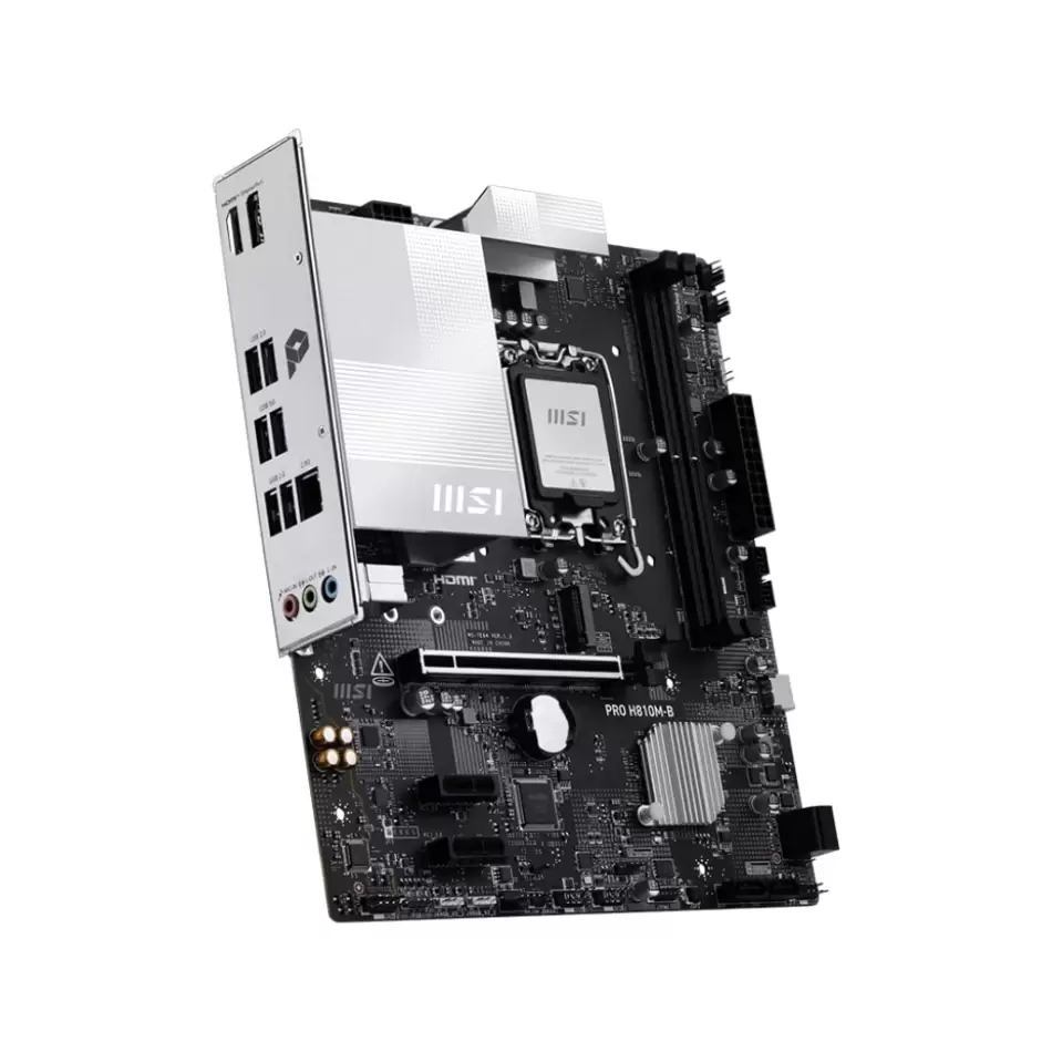 Msı Pro H810m-b Ddr5 6400mhz (oc) M.2 Matx 1851p