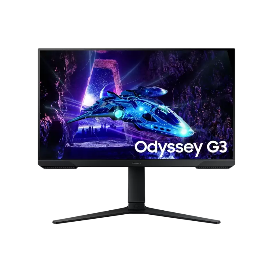 Samsung Ls24dg302euxuf, Odyssey, 24 1ms, 180hz, Full Hd, Hdmı, Dp,  Pivot, Amd Freesync, Va Panel Gamıng Monitör